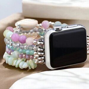 CAPE DIABLO Seaside Dreams Shell Amazonite Apple Watch Band (size S/M) NEW!